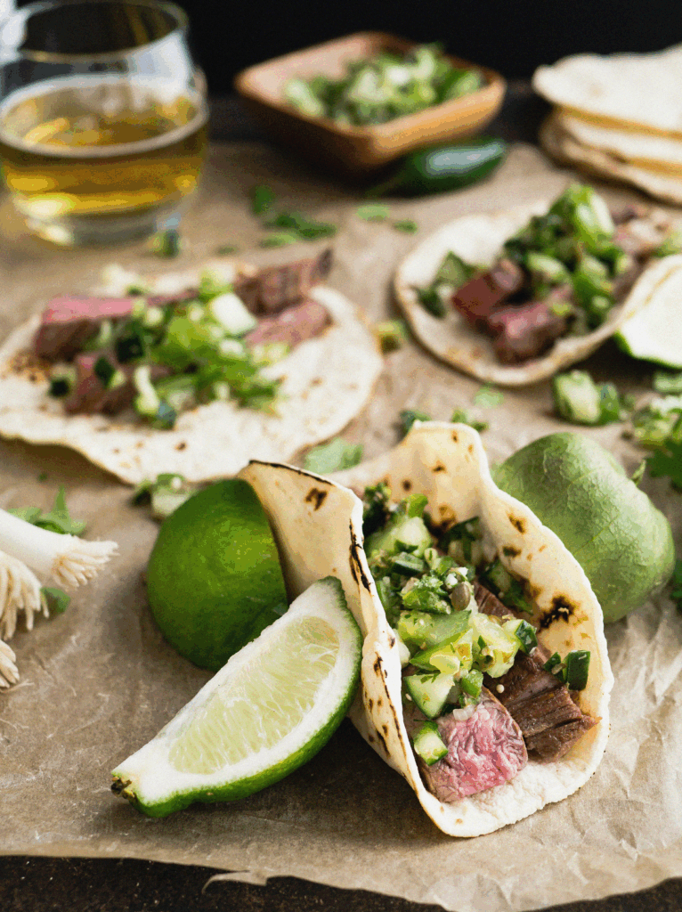 Tacos mit Limette